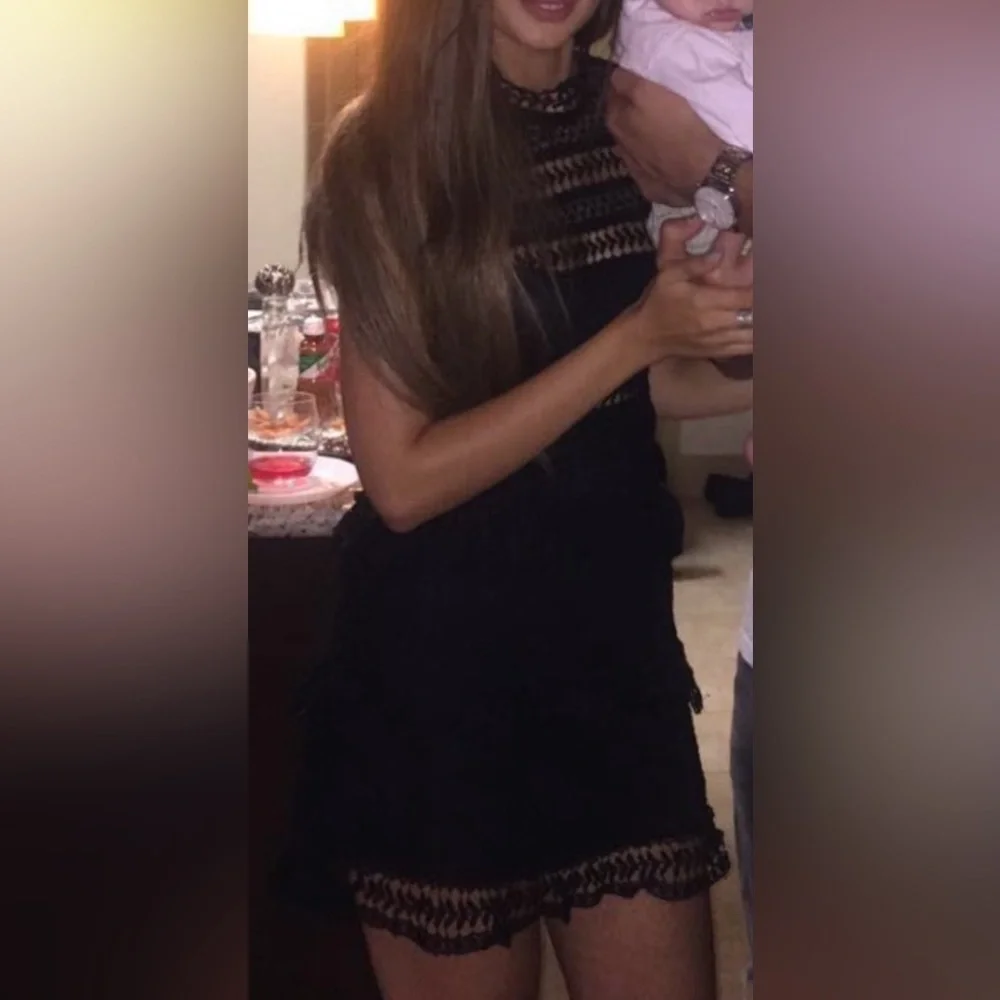 Lulus Black Lace Dress - Picture 5 of 5